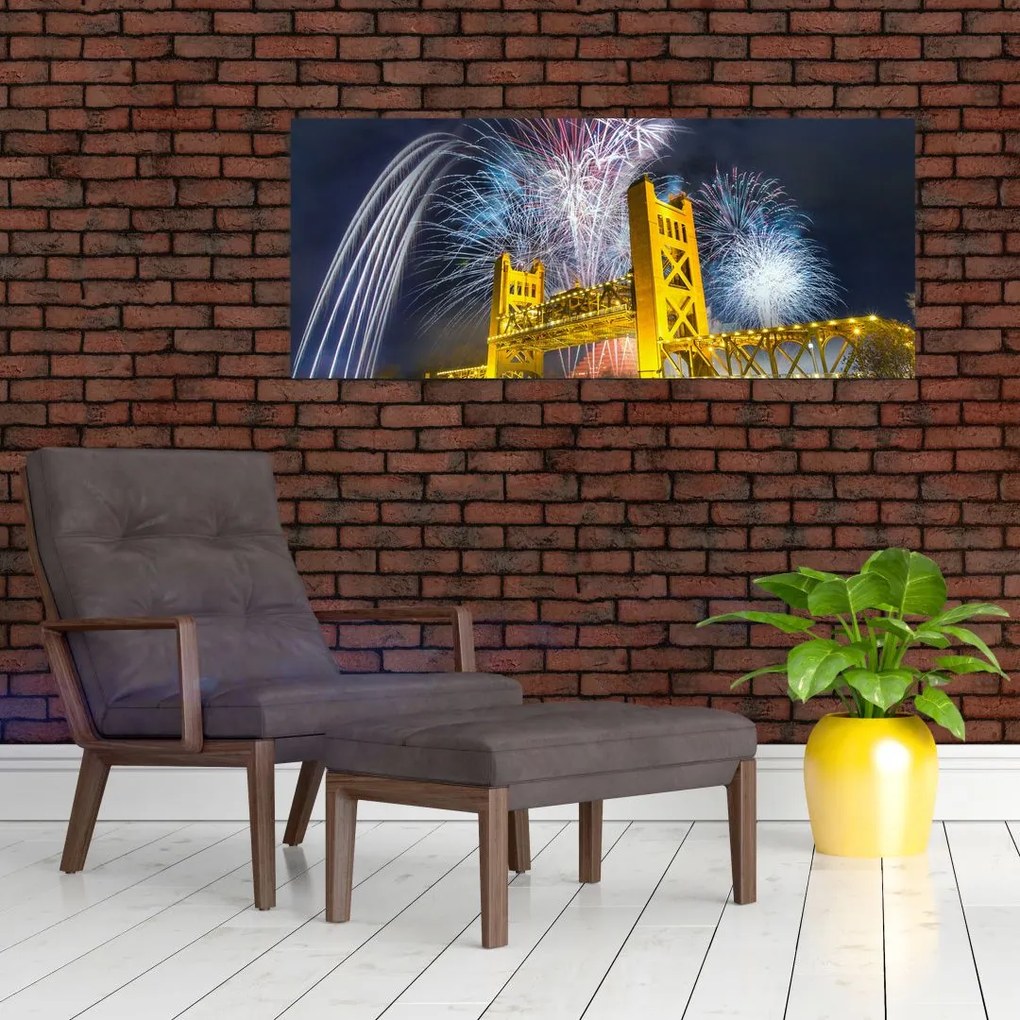Tablou - Noaptea de Revelion (120x50 cm)