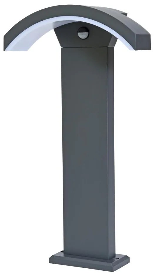 Lampă LED de exterior cu senzor ARCELO LED/9W/230V 50 cm IP54