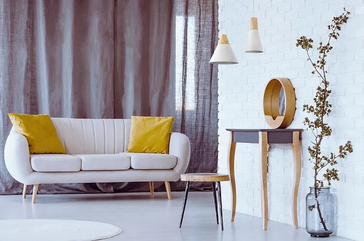 Pendul design modern Bicones alb 22