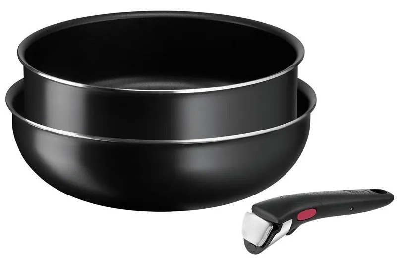 Set de tigăi Tefal 3 buc. INTUITION EASY COOK & CLEAN BLACK