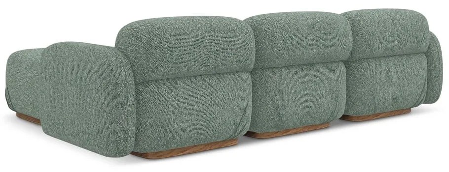 Colțar modular verde deschis (cu colț variabil) Ailani – Makamii