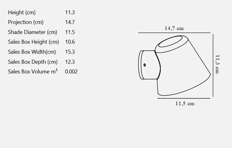 Aplica de perete exterior design nordic IP44 Aleria alama