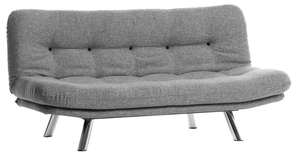 Canapea extensibilă BINA, 2 locuri, gri deschis