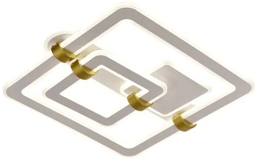 Lampă LED de tavan reglabilă, 140 W, 230 V, 3000-6500 K, cu telecomandă