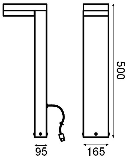 Lampă LED de exterior Ledvance VENUS LED/4W/12V IP44