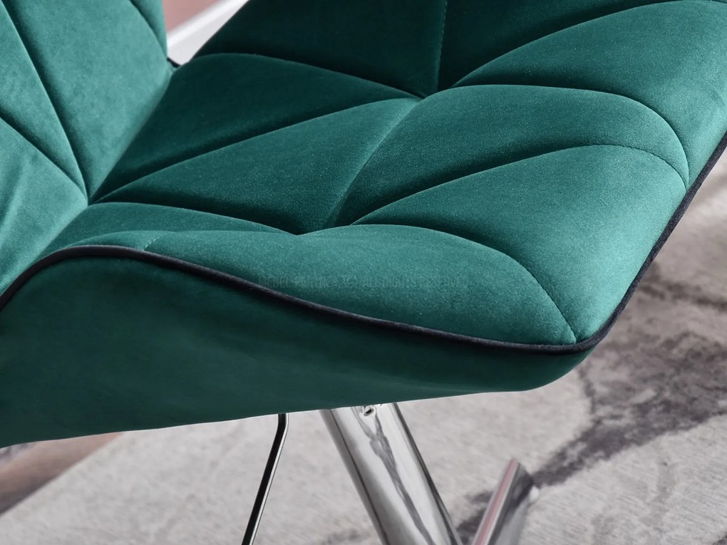 Fotoliu Velma S (verde + negru). 1110465