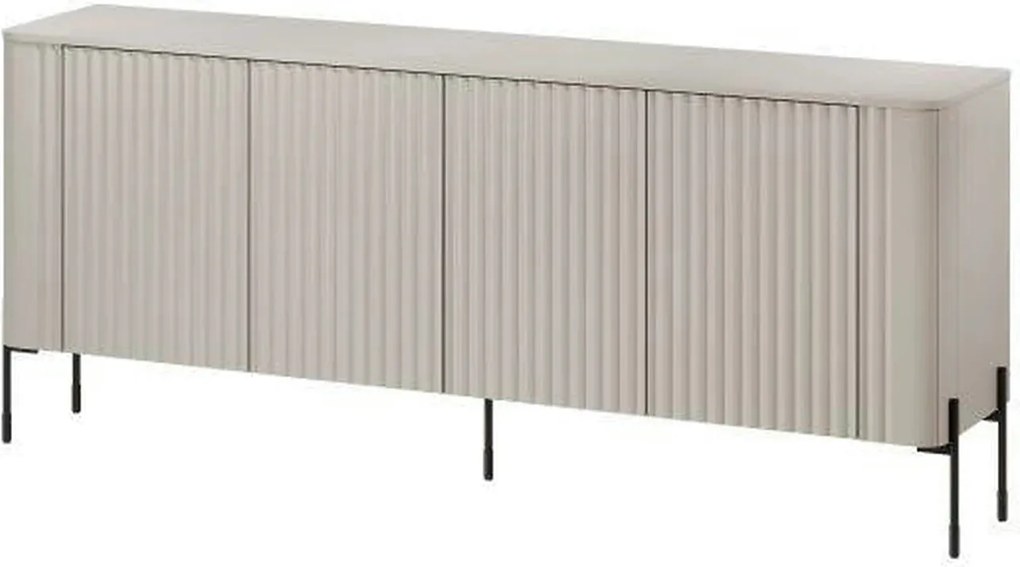 Comoda VERA, casmir, PAL laminat, 190x40x80 cm