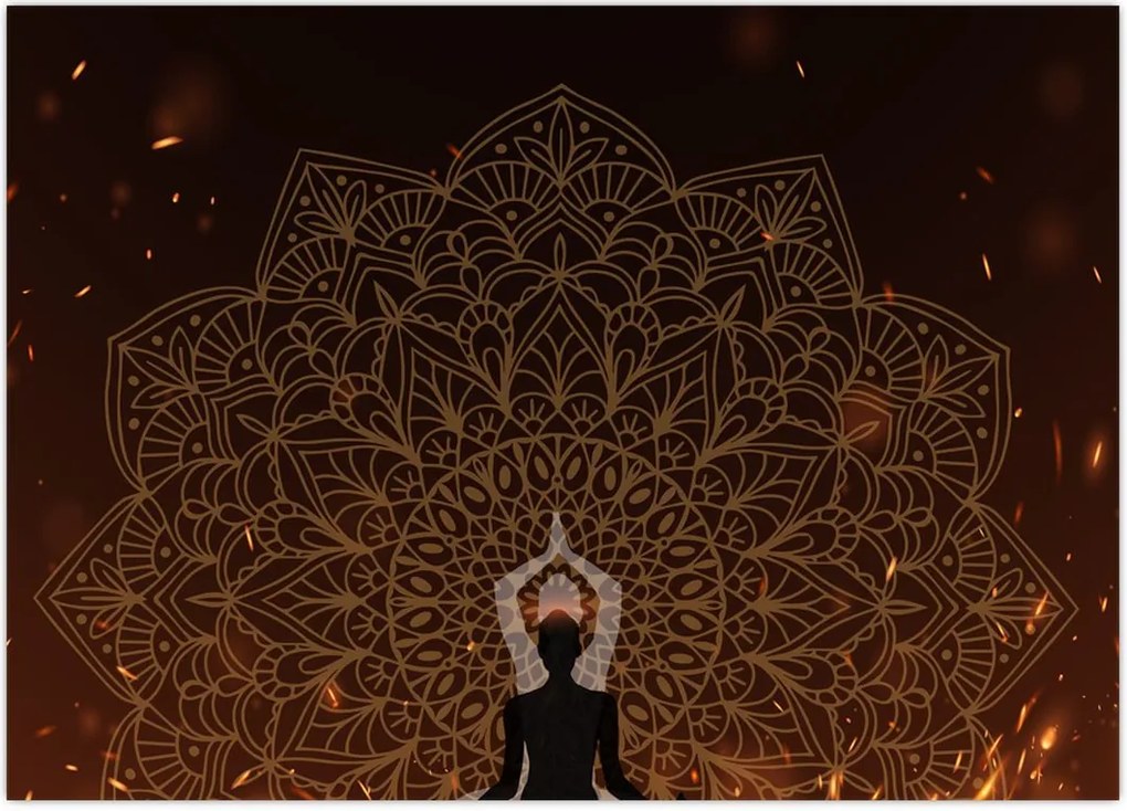 Tablou - Meditații (70x50 cm)