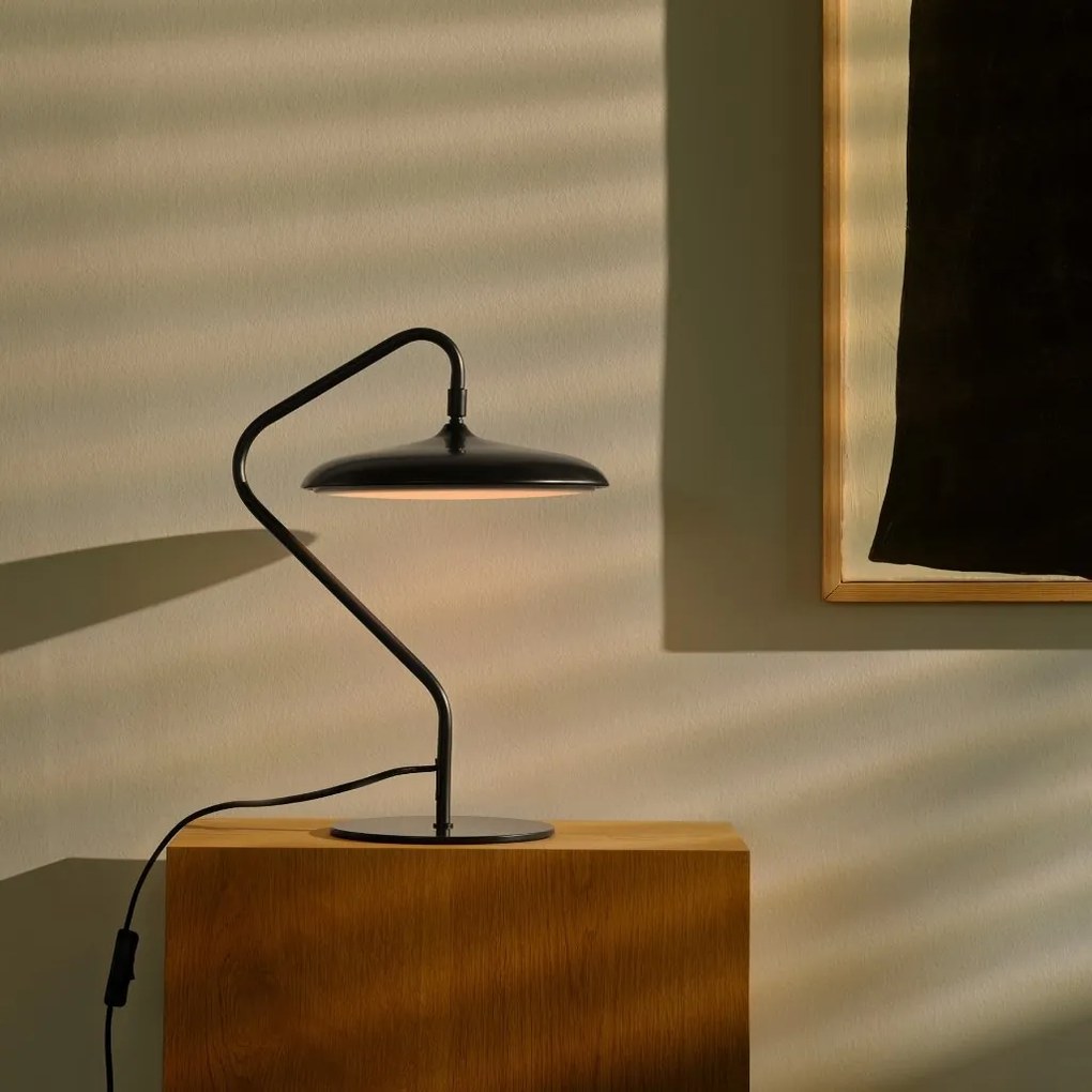 Lampa de masa LED, Design Nordic Minimalist, Artist Negru