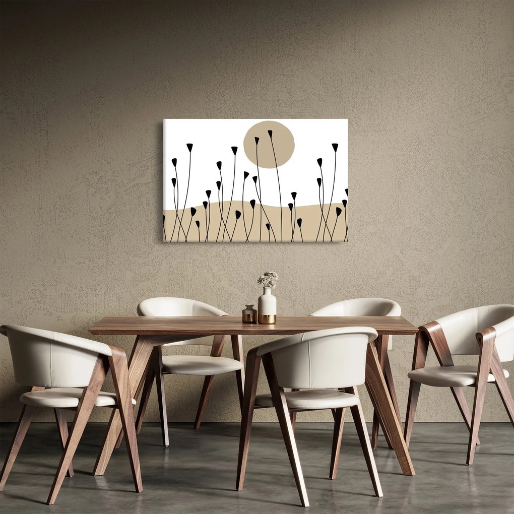 Tablou - Pajiște grafică N⁰2 (90x60 cm)