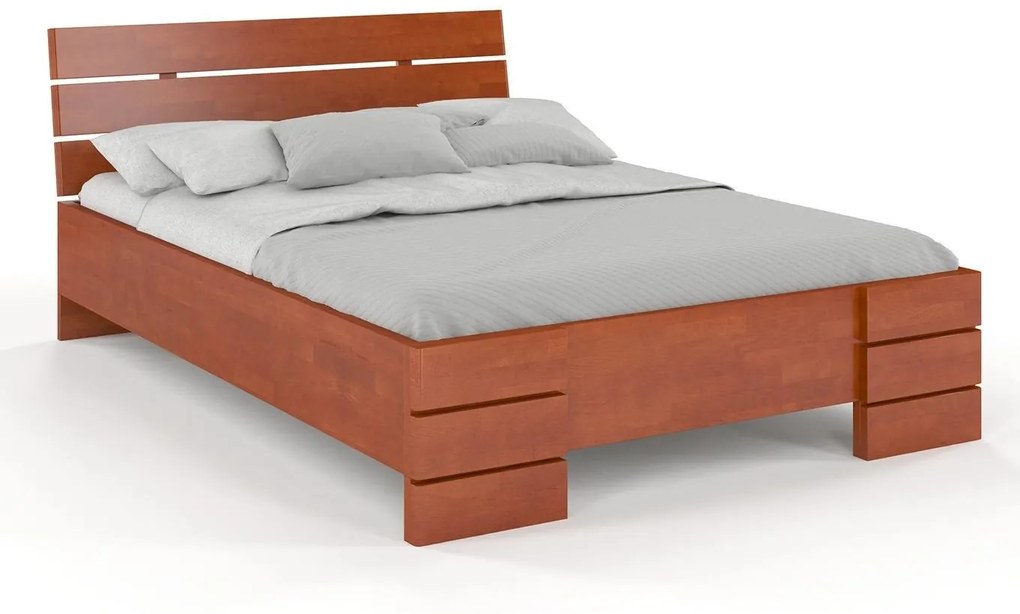Pat matrimonial 160 cm Lorenskog High (fag). Promo -27%. 800250