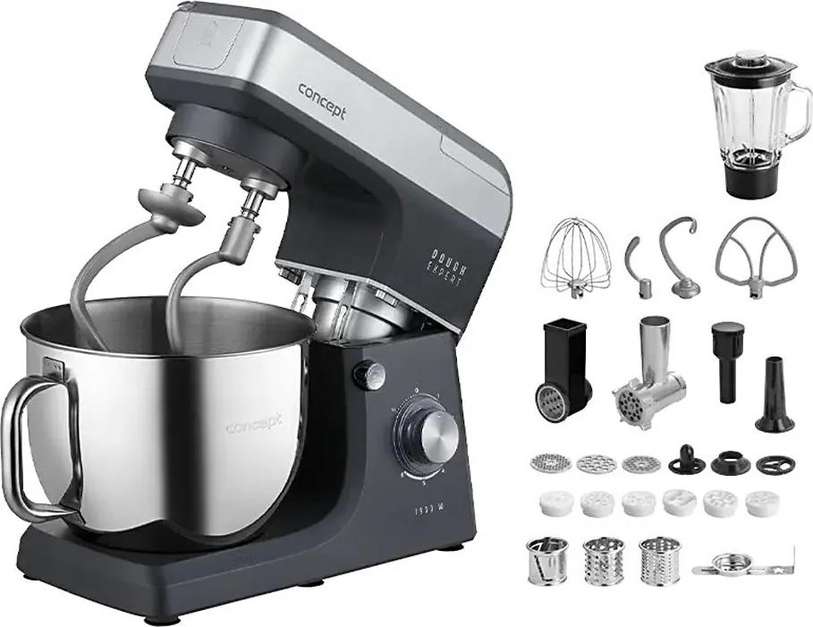 Robot de bucătărie Concept RM6000 DOUGH EXPERT 1900W/230V antracit/oțel inoxidabil