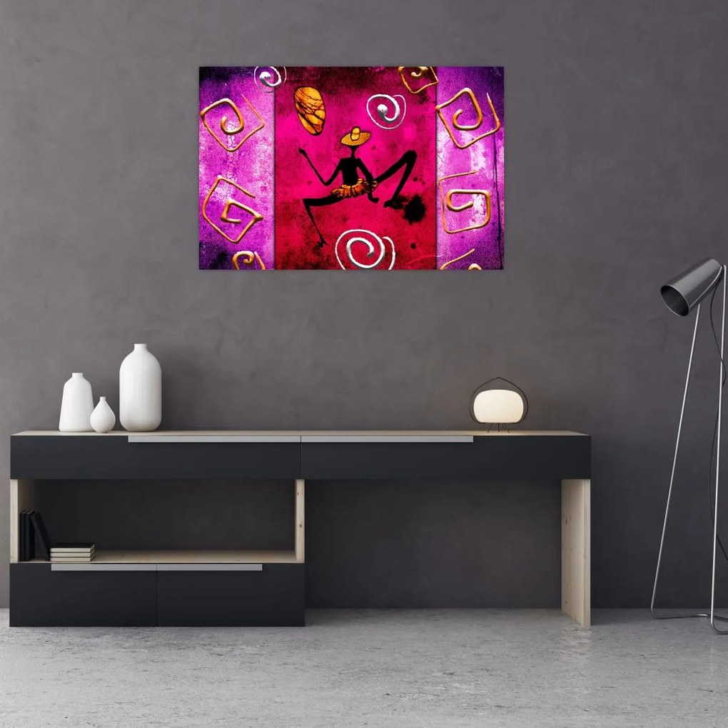 Tablou picturii istorice pe perete (90x60 cm)
