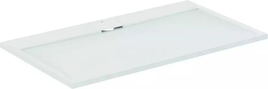 Cadita de dus dreptunghiulara Ideal Standard i.life Ultra Flat S alb pur 140x80 cm