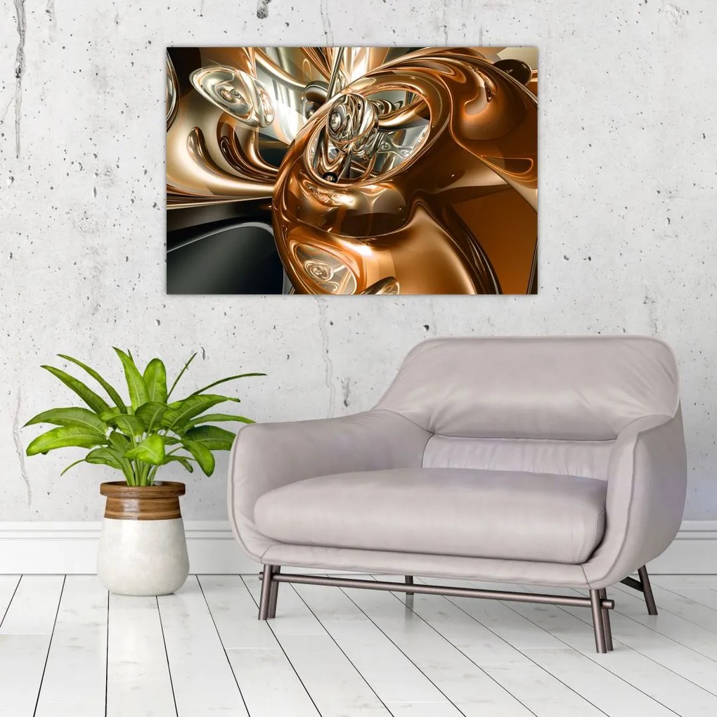 Tablou cu abstracție (90x60 cm)