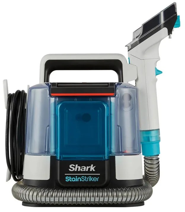 Aspirator curatare pete Shark StainStriker PX200EUT, 450W, 0.72 L, Portabil, Furtun flexibil, 5 atasamente, Alb