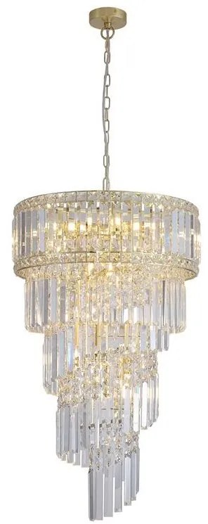 Candelabru cristal metal alama design elegant Lux, Belle 10L