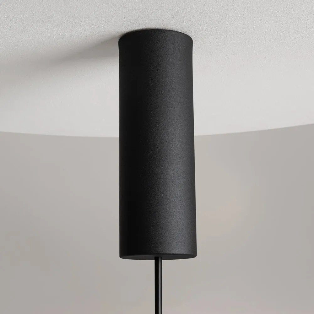 Lustra/Pendul LED design decorativ Nebula 25cm negru