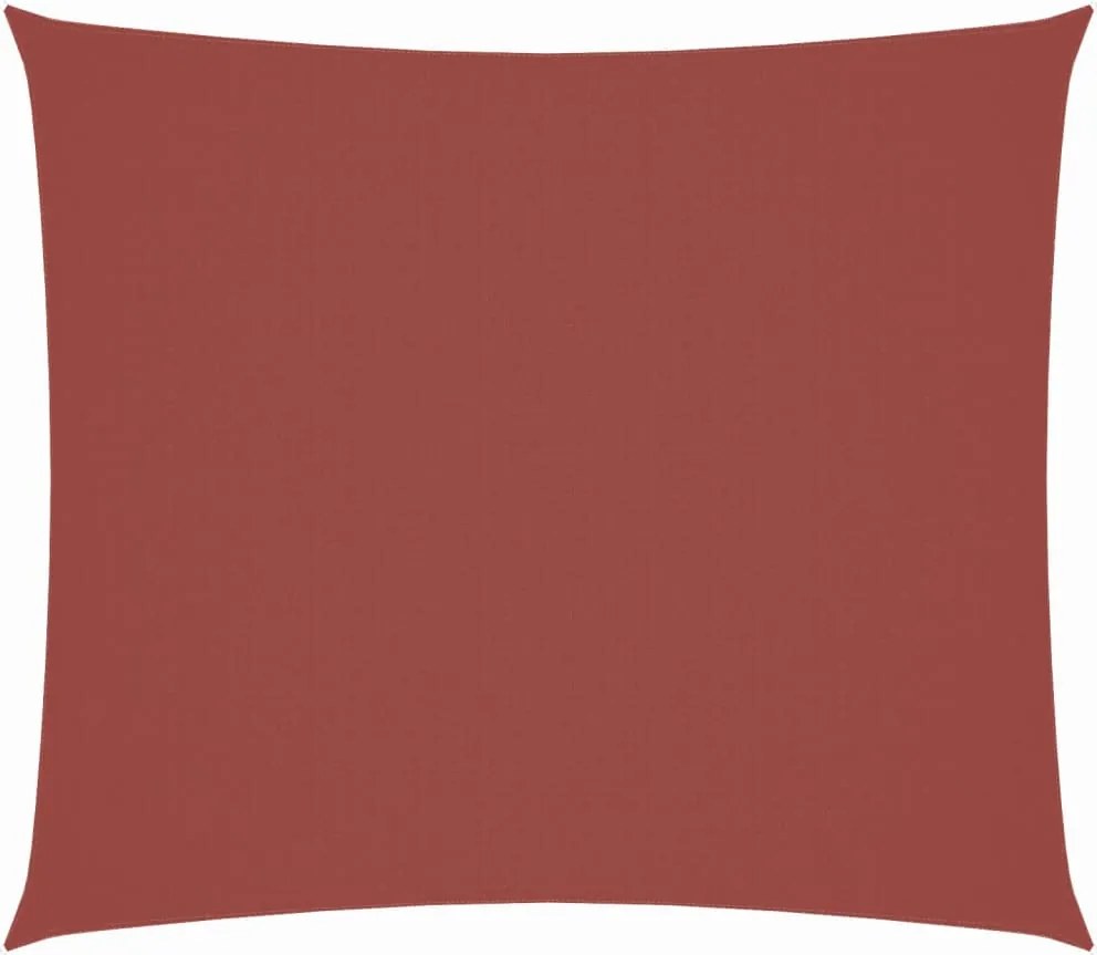 vidaXL Parasolar, cărămiziu, 2x2,5 m, țesătură oxford, dreptunghiular