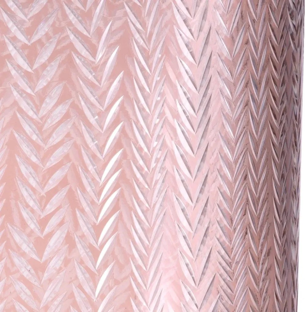 Suport lumanare design LUX Spencer S pink