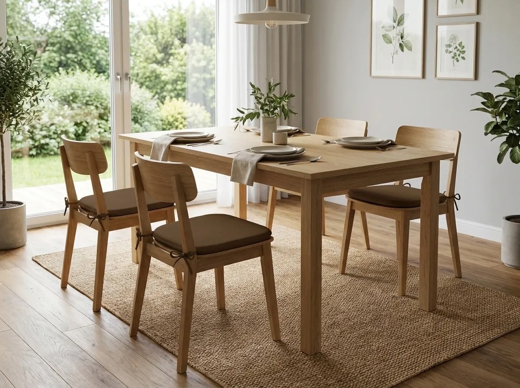 Perna pentru scaun BASIC maro inchis