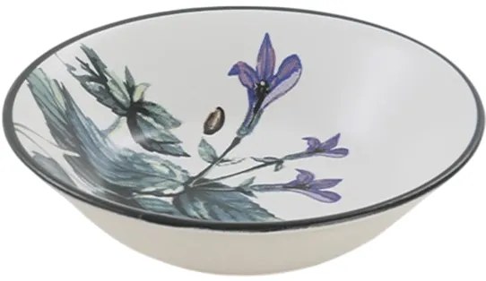 Set de 6 farfurii adânci din gresie ceramică Herbal 18 cm