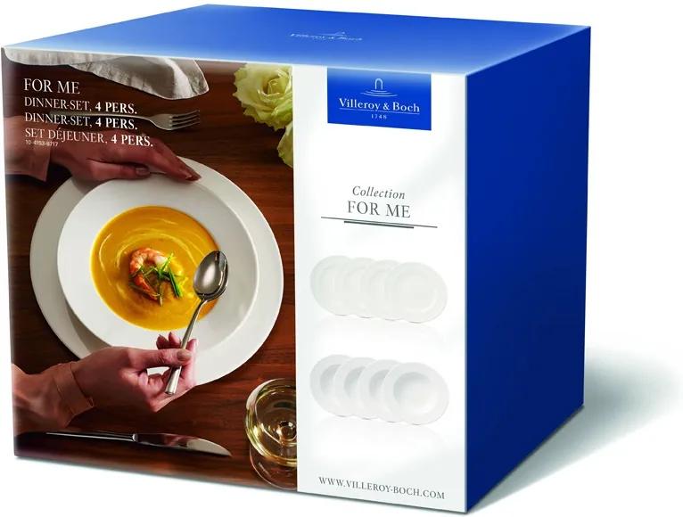 Set cina 4 persoane Villeroy &amp; Boch For Me Sets 8 piese
