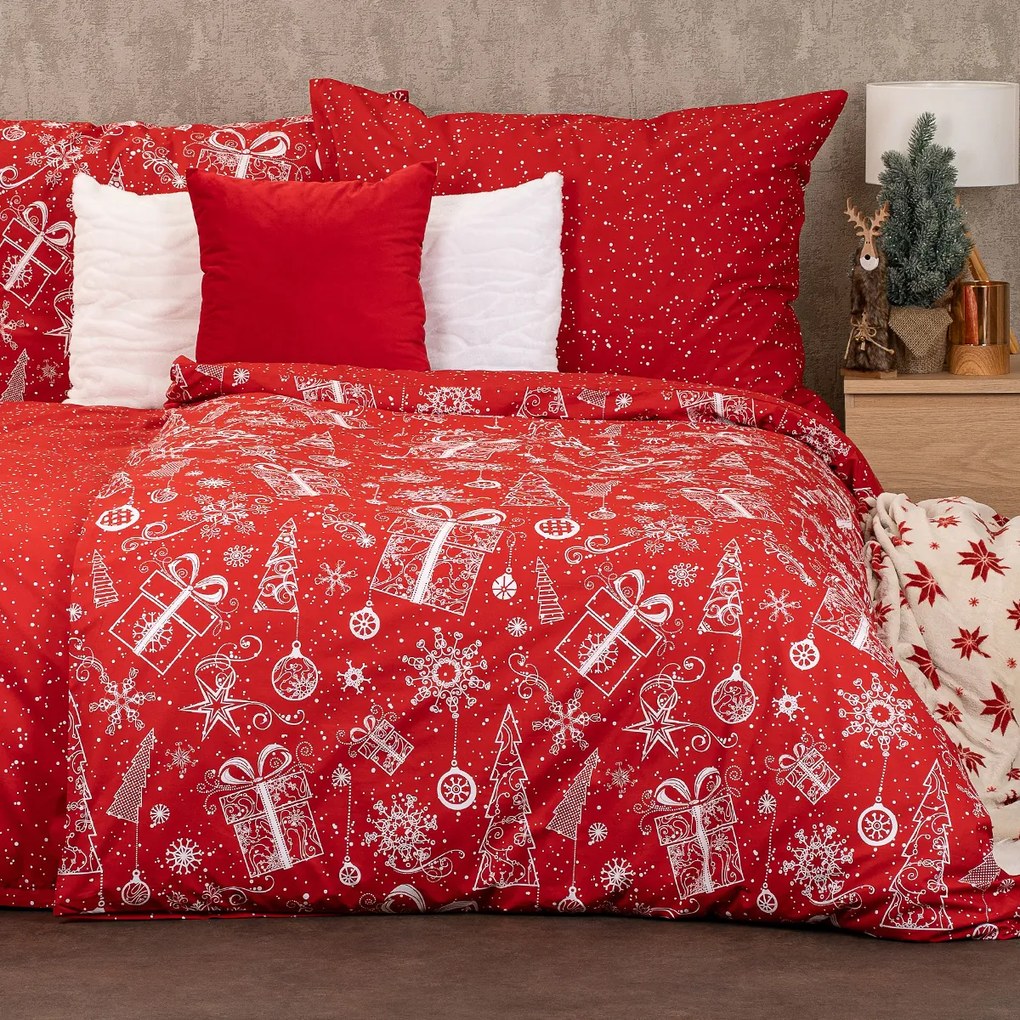 Lenjerie de pat din bumbac 4Home Gift, 140 x 220 cm, 70 x 90 cm