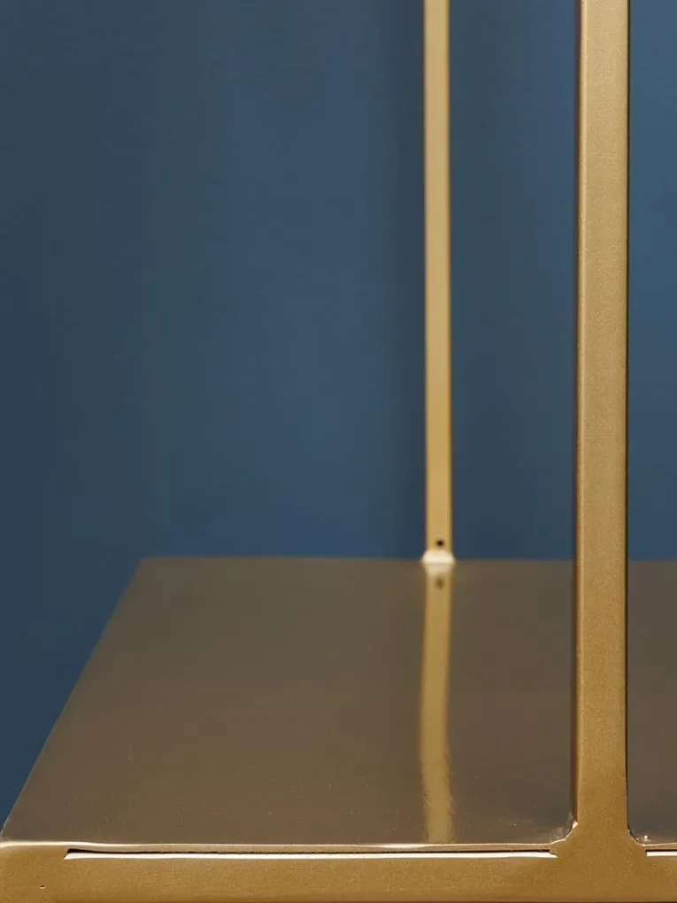 Etajera din metal, cu 4 rafturi, Iscala