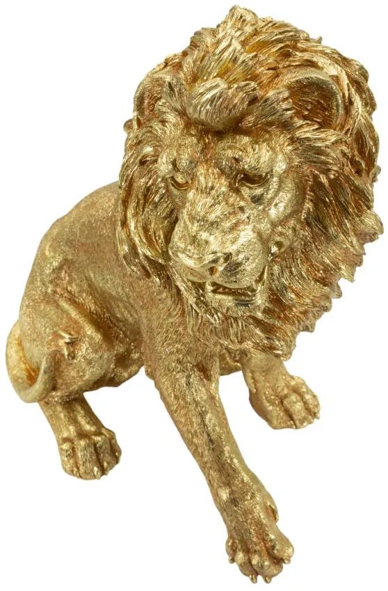 Mauro Ferretti Statueta Decorativa Leul Shant 45X29X53 | Aosom Romania