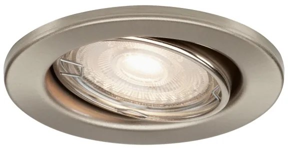 SET 3x corp de iluminat LED pentru baie dimabil 1xGU10/5W/230V IP23 Briloner 7148-032