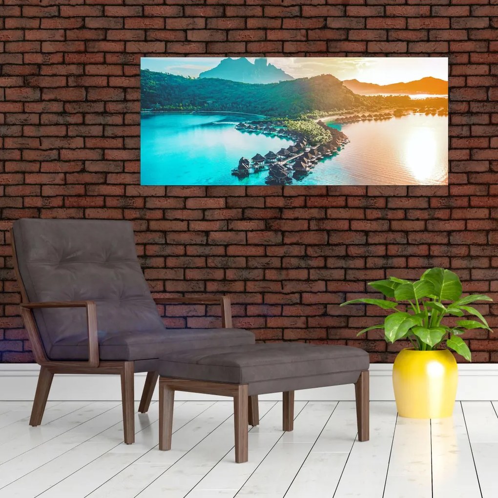 Tablou - Bora Bora (120x50 cm)