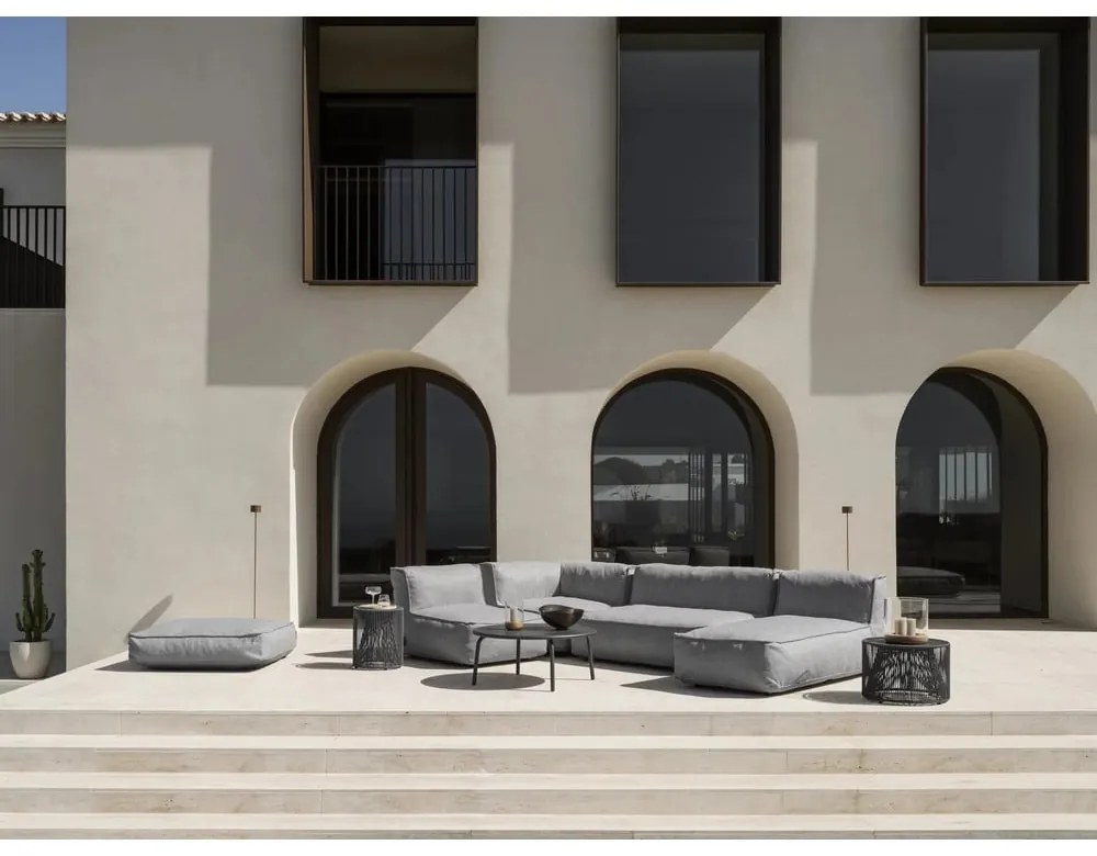 Taburet de grădină gri deschis Grow – Blomus