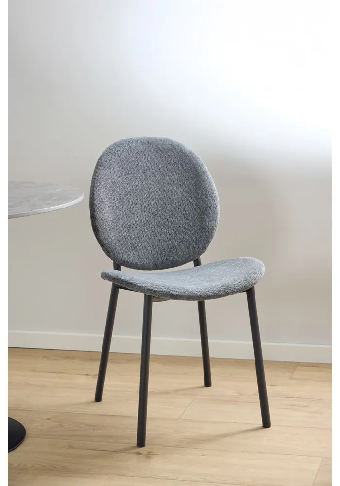 Scaun de dining gri antracit Cliff – Actona