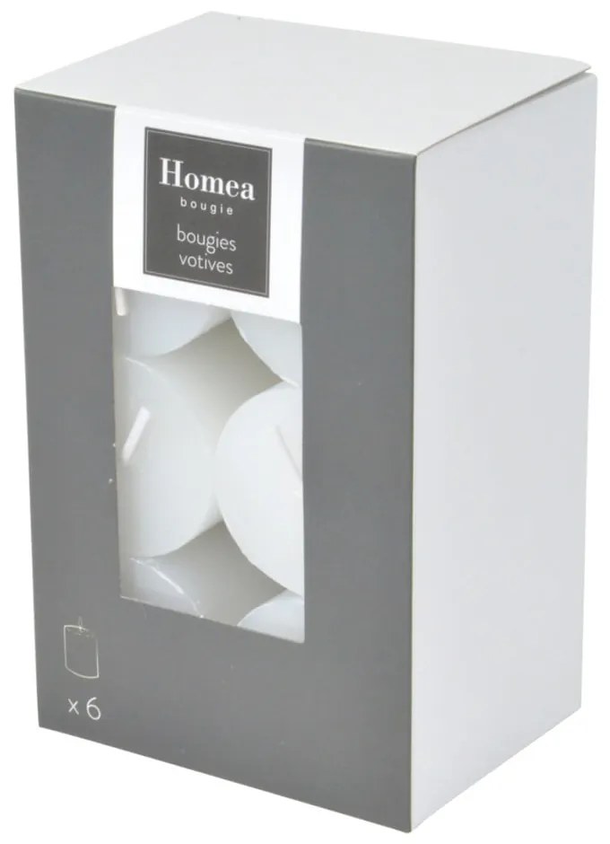 Lumânări 6 buc. timp de ardere 6 h – Homéa