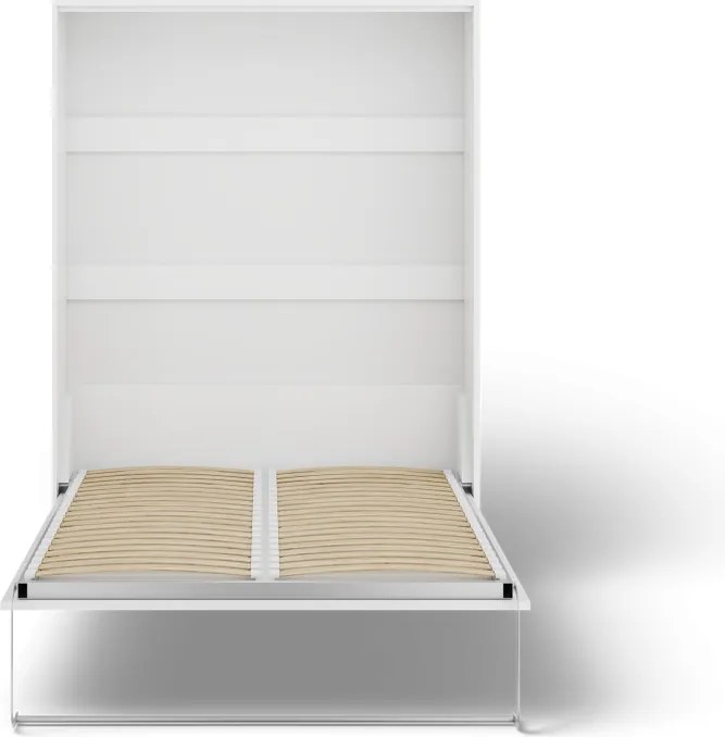 Pat rabatabil Vivario 140 – cu somieră inclusă – 153x40x213 cm – Alb