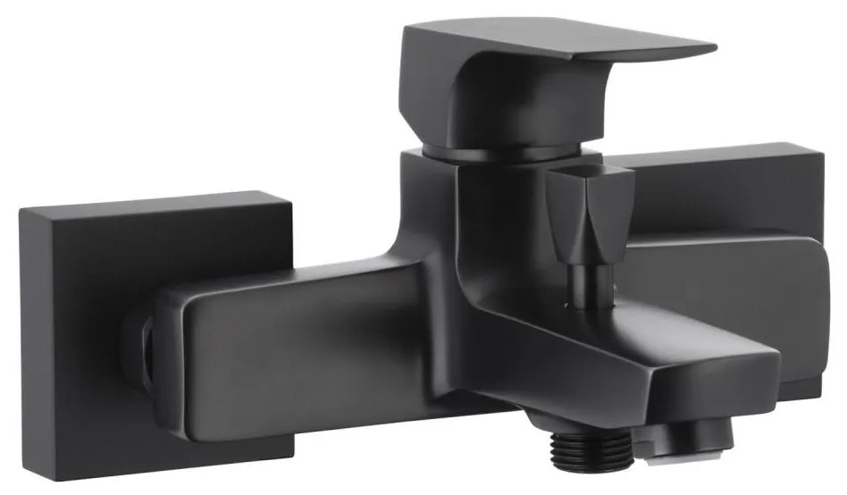 Baterie de cadă KFA Armatura 5534-010-81 MOKAIT negru mat