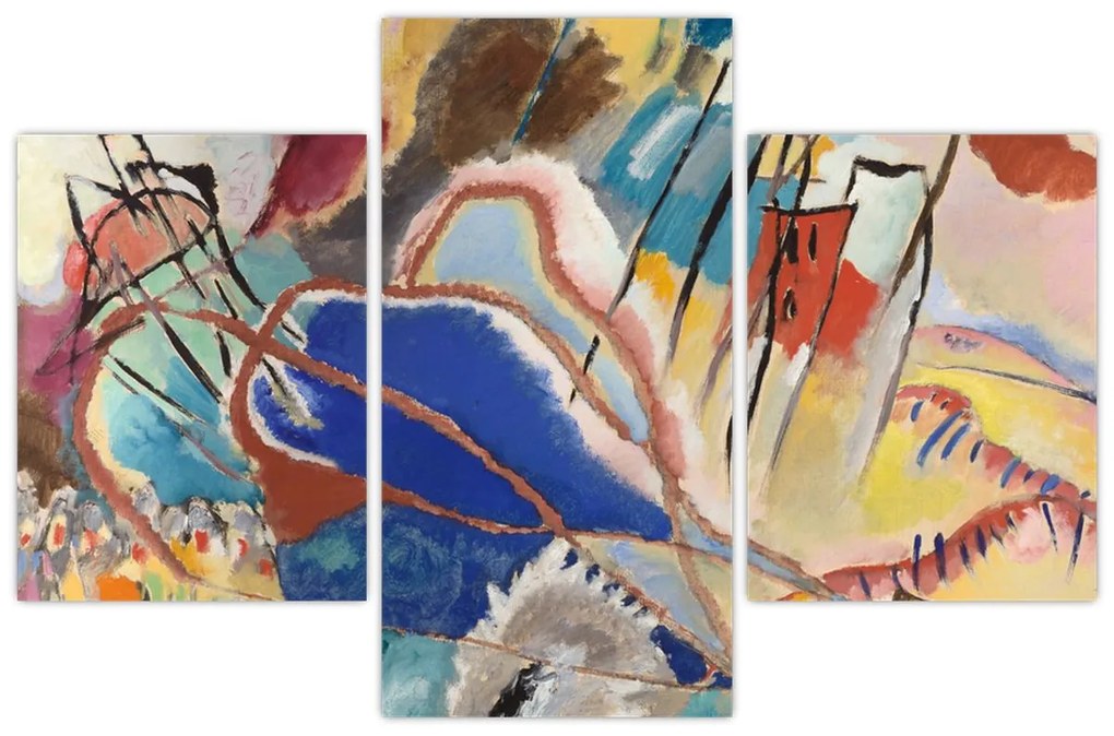 Tablou -  Vasily Kandinsky, Improvisation No. 30 (Cannons), reproducere (90x60 cm)