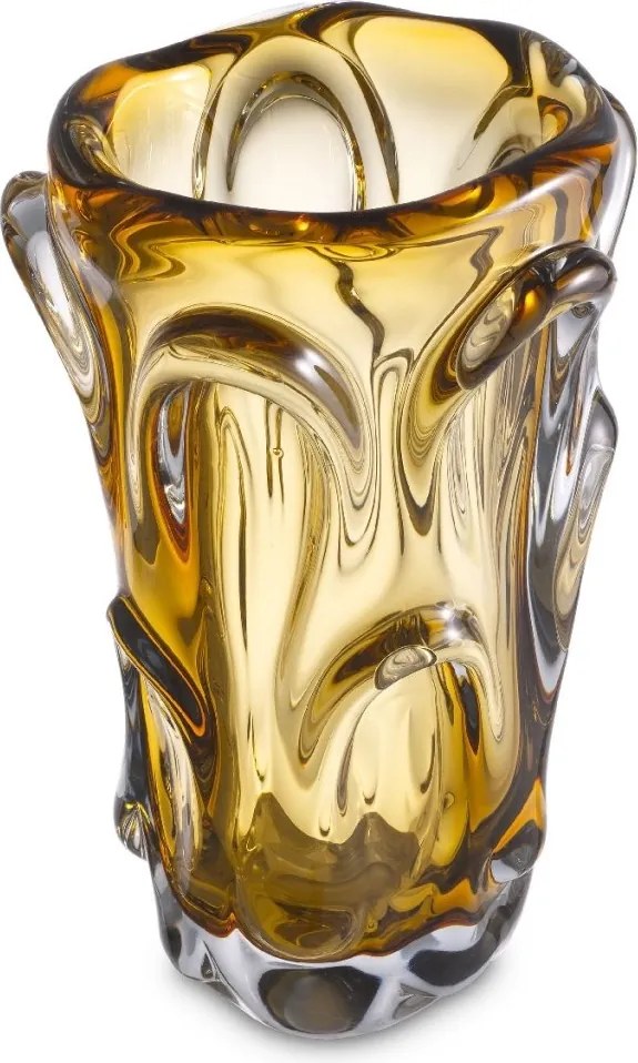 Vaza flori, Vas decorativ Aila L galben