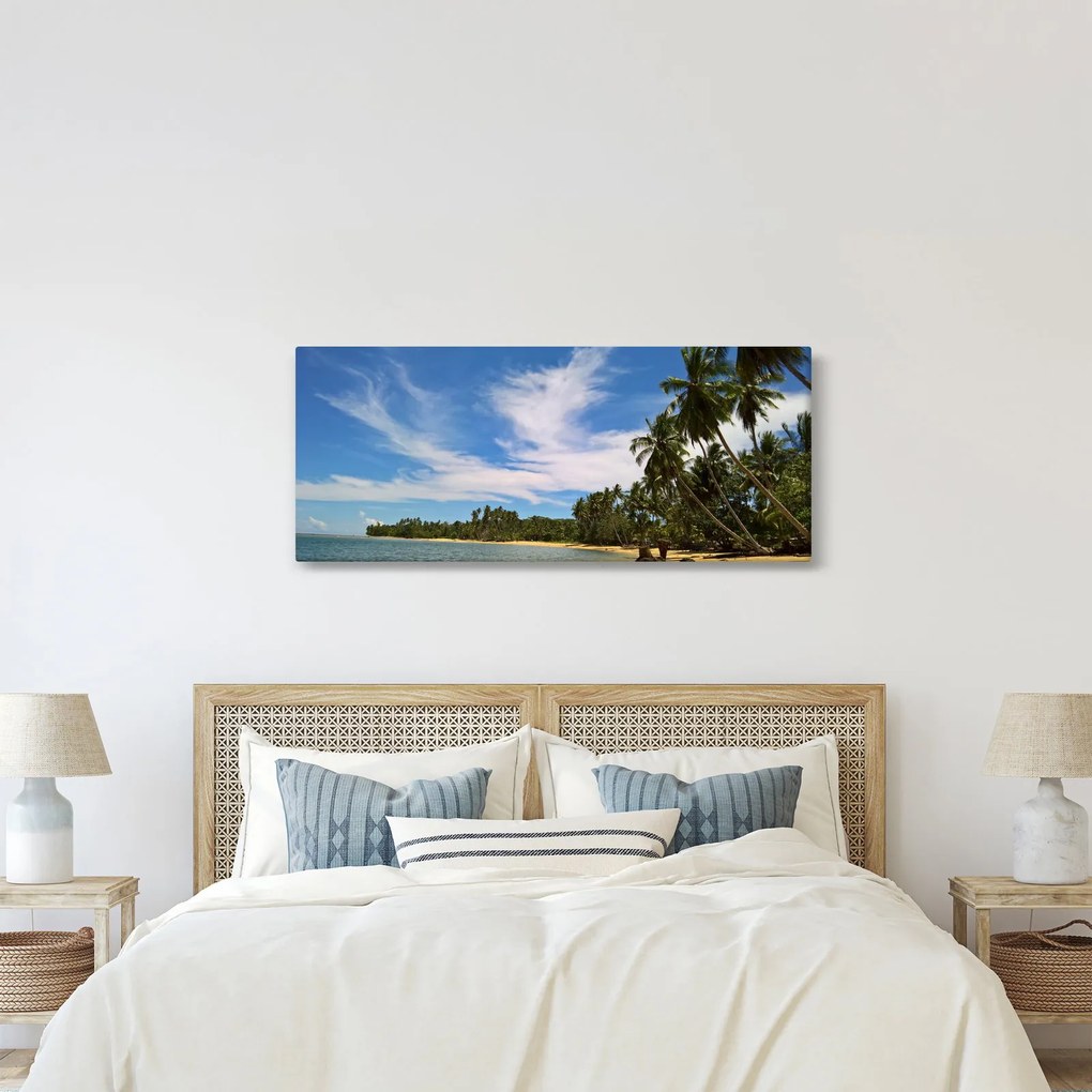 Tablou cu plajă (120x50 cm)