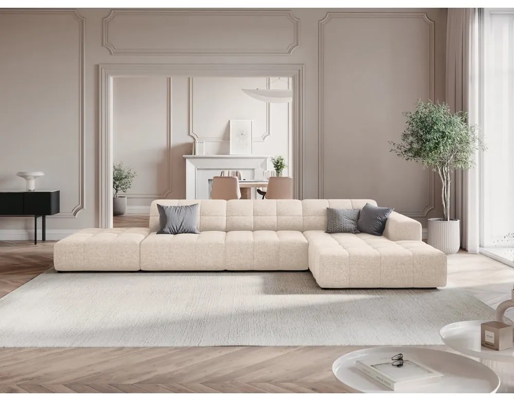 Colțar crem (colț pe dreapta) Chicago – Cosmopolitan Design