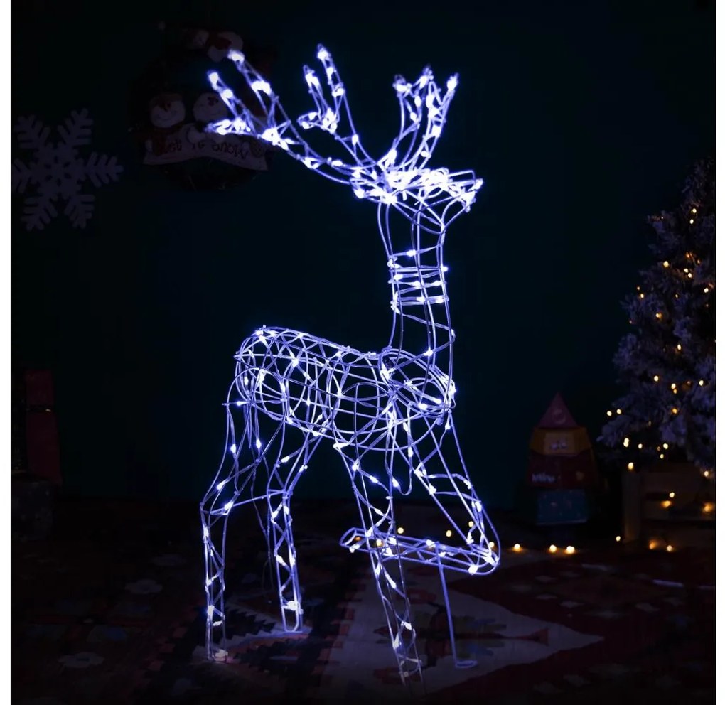 Brilagi - Decorațiune LED de Crăciun pentru exterior LED/3,6W/31/230V 6500K 105 cm IP44 ren