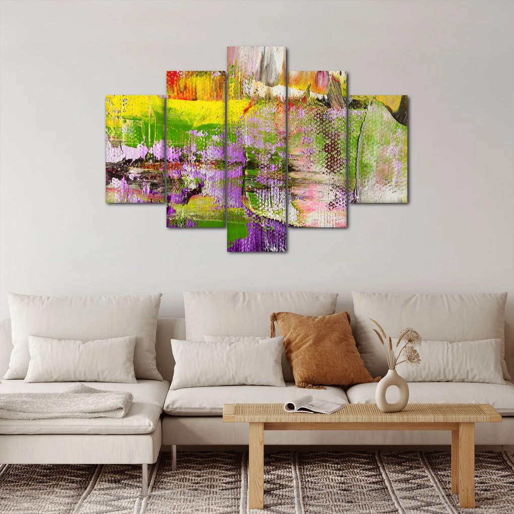 Tablou cu abstracție - pictura (150x105 cm)