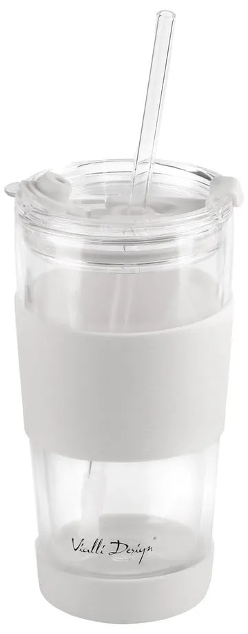 Cană termos albă 600 ml Fuori – Vialli Design