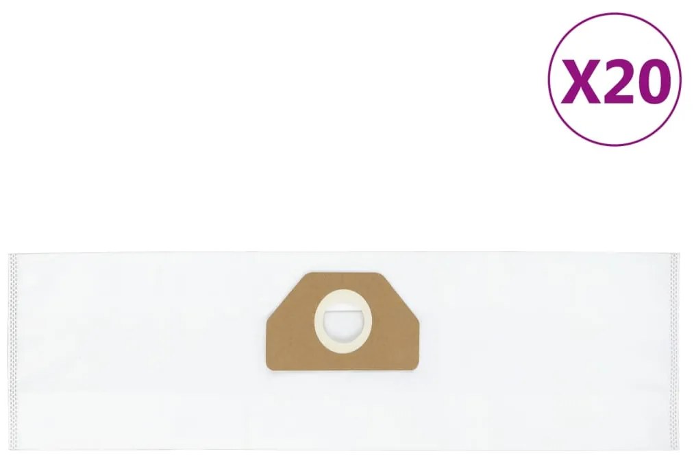 vidaXL Saci de aspirator pentru Karcher 6.959-130.0 20 buc.