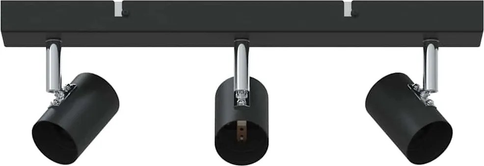 vidaXL Spot de tavan Negru 38 x 6,5 x 11,5 cm Metal