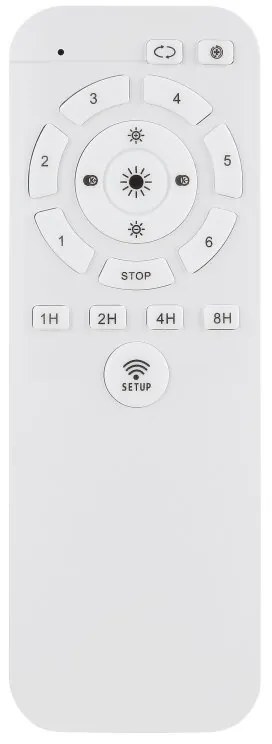 Lustra LED cu ventilator si telecomanda CIRILLA 03644 GL