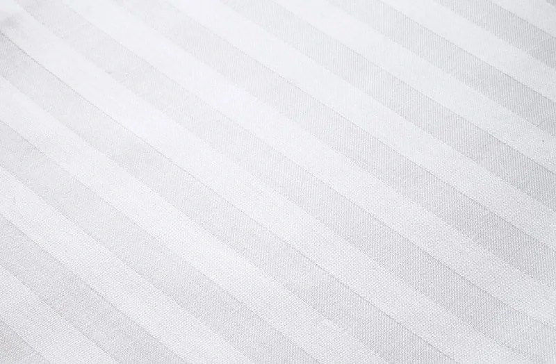 Fata de perna ATLAS GRADL 50x70 cm dungi albe 2 cm bumbac pieptanat