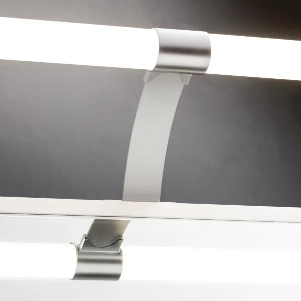 Brilagi - Aplica LED pentru oglindă de baie TUBEO LED/6W/230V, 40 cm, IP44, argintie