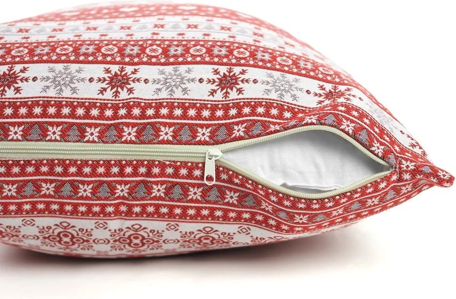 Husă de pernă cu motive de iarnă